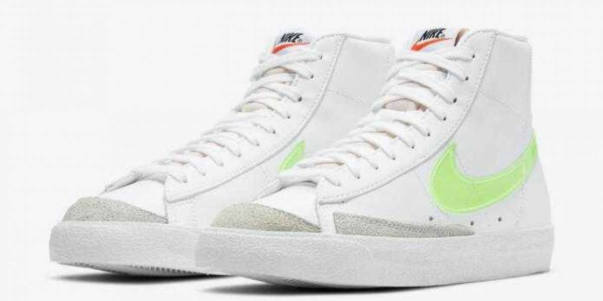 Latest Release Nike Blazer Mid White Neon Green is Available Now