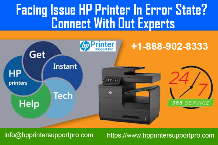 Find A Fix Of HP Printer In Error State In Simpler Steps