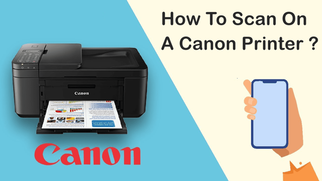 HOW TO SCAN ON A CANON PRINTER ?