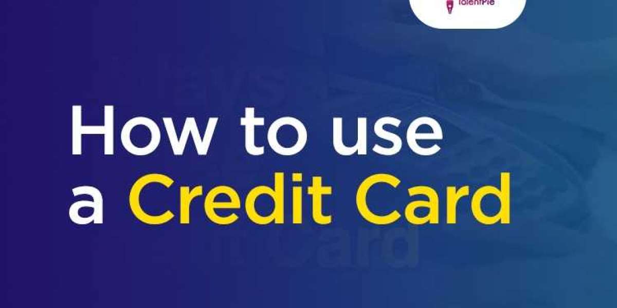How to use a credit card